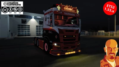 SCANIA R660 GOTTLIEB TRANSPORT v2.0 ETS2 1.53.x