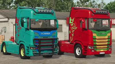 Scania S 4x2 & 6x4 v1.0.0.0