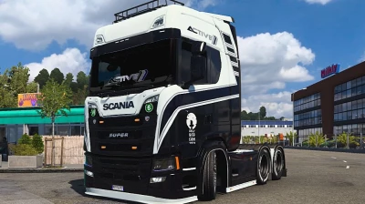 Scania S active skin v1.0