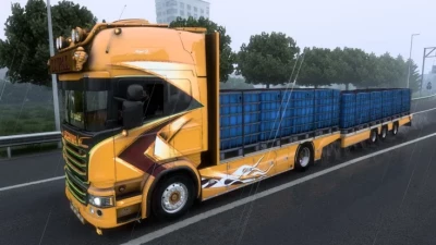 SCANIA STREAMLINE 730 LUPAL v4.0 ETS2 1.52-1.53.x