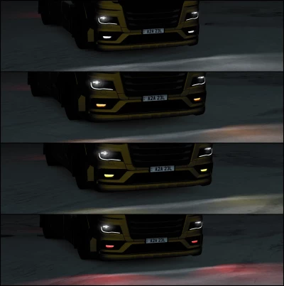 SCS MAN TGX 2020 Foglights Reworked v1.0