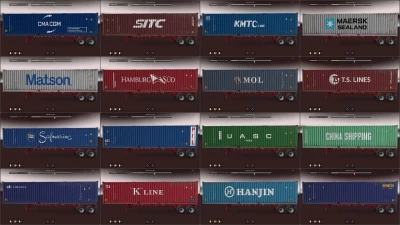 Shipping Container Cargo Pack v2.4