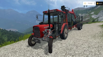 URSUS C 330 2WD CABINE NAGLAK RED EXTRA HIT V1.0