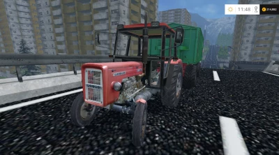 URSUS C 355 2WD NEW FL NAGLAK RED EXTRA HIT POLAND V1.1