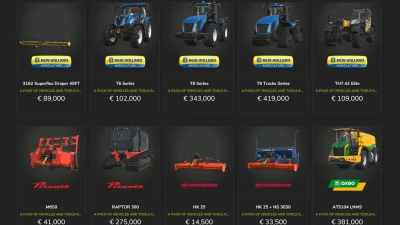 Vehicles and Tools Pack N-Q v1.0.0.0