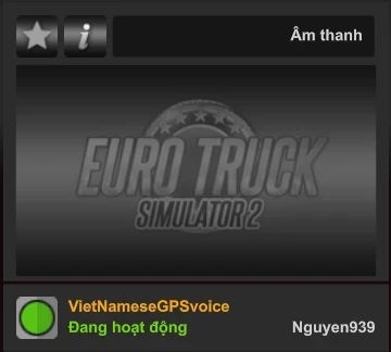 Vietnamese GPS voice for ETS 1.48 - 1.53