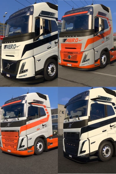 Volvo globetrotter and Aero antisocial skin v1.0