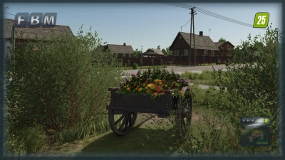 Wooden Flower Cart v1.0.0.0