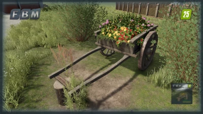 Wooden Flower Cart v1.0.0.0