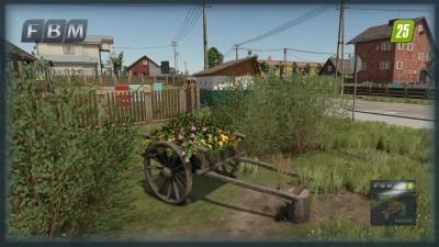 Wooden Flower Cart v1.0.0.0