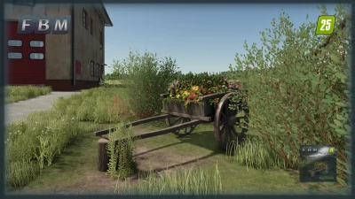 Wooden Flower Cart v1.0.0.0