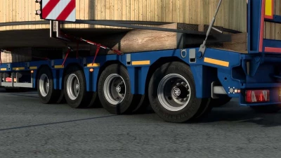 Abasstreppas lowbed trailer wheel for job-market trailer 1.53