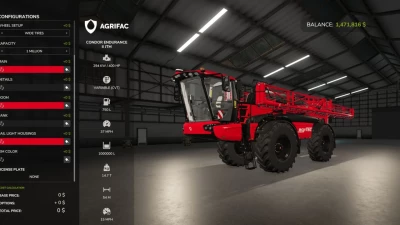Agrifac Condor Endurance 2 JTM v1.0.0.0