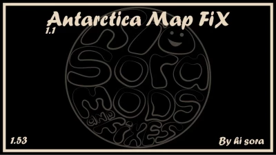 Antarctica Map FIX v1.1