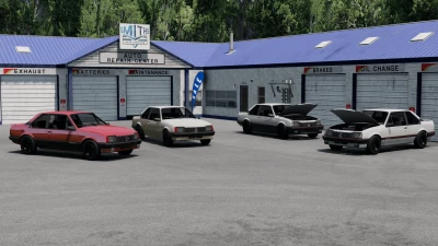 ASCONA C / CAVALIER MK2 / MONZA BEAM NG CAR MOD W/ MANY CUSTOMIZATIONS v1.0