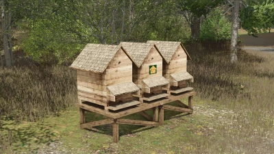 Beehive With 3 Large Frames v1.0.0.0