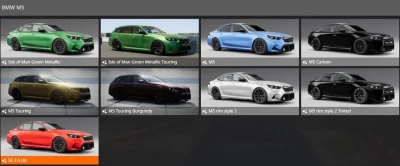 BMW M5 (Touring & Sedan) 0.34.x