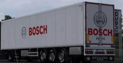 Bosch trailer mod ETS2 (SCS box trailer) v1.0