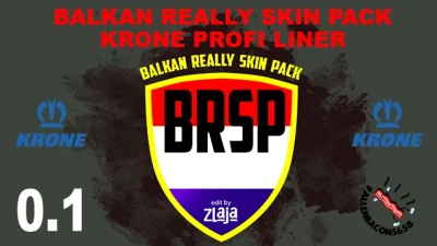 BRSP Balkan Really Skin Pack for Krone Profi Liner v1.0