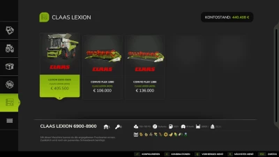 Claas Lexion 6900 – 8900 v1.0.0.0