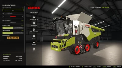Claas Lexion 6900 – 8900 v1.0.0.0