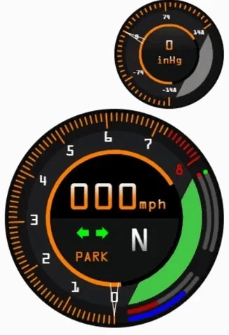 Custom Tachometers and Boost Gauges 3.0.6