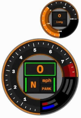 Custom Tachometers and Boost Gauges 3.0.6