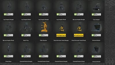 Excavator Attachments v1.0.0.0