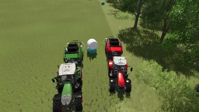 Fendt / Massey Ferguson bale wrappers v1.0.0.0