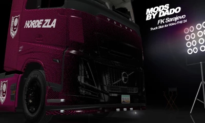 FK Sarajevo Skin 1.0 for Volvo FH6 '24 1.53