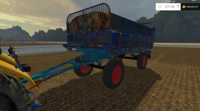 FORTSCHRITT T 087 DDR GERMAN MANURE TRAILERS V1.2