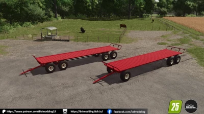 FS25 Lemay bale wagon v1.0.0.0