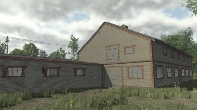 FS25 Small Old German Cowbarn v1.0.0.0