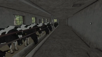 FS25 Small Old German Cowbarn v1.0.0.0