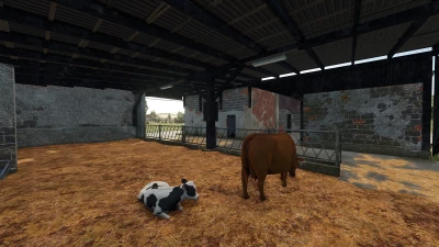 Garage With Cowshed v1.0.0.0