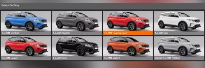 Geely Coolray/Belgee X50 V1.0