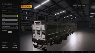 HERMANN Animal Transport Trailer v1.0.0.0