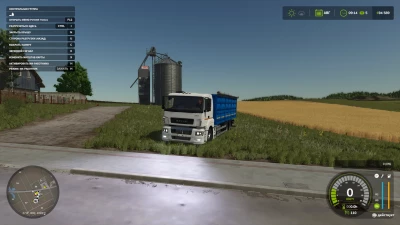 Kamaz 65207 grain truck and Nefaz 8332 v1.0.0.0
