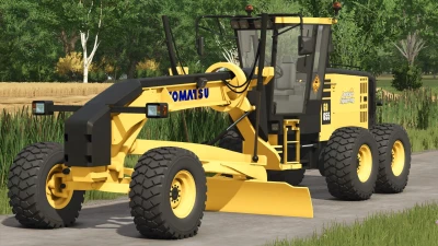 Komatsu GD 655 Grader v1.0.0.0