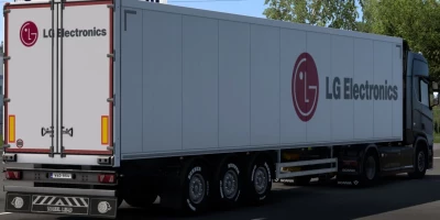 LG trailer mod ETS2 (SCS box trailer) v1.0