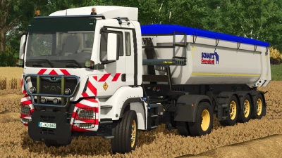 MAN TGS 18.500 Truck & Schmitz Cargobull SKI Trailers v1.0.0.0