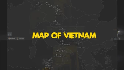 Map Of Vietnam v9.0 ETS 1.53