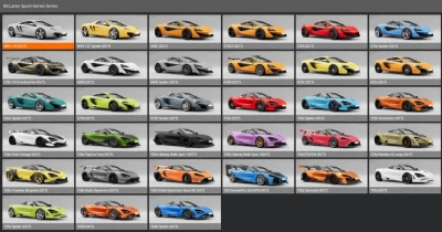 MClaren sport series pack v1.0 0.34