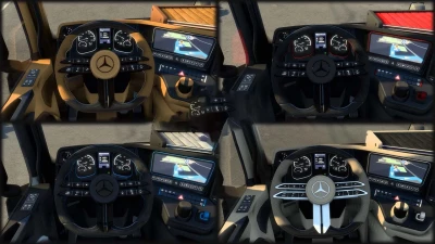 Mercedes-Benz Actros MP4 Interior Pack v1.5
