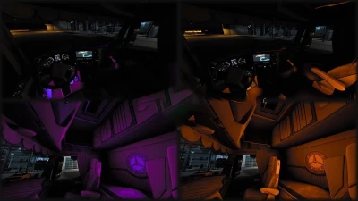 Mercedes-Benz Actros MP4 Interior Pack v1.5