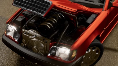 Mercedes Benz S124 v1.0