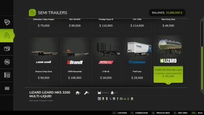 MKS 32-400 Bulk Liquid Transport v1.0.0.0