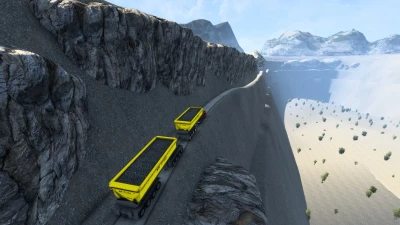 Most Dangerous roads Map Mod in ETS2 1.53 and 1.54