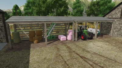 Pack of 2 wooden buildings v1.0.0.0