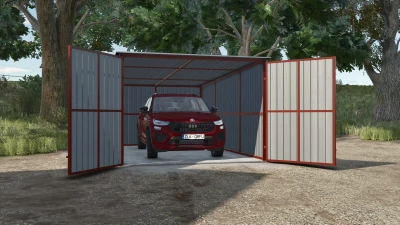 Pack Of Tin Car Garages v1.0.0.0